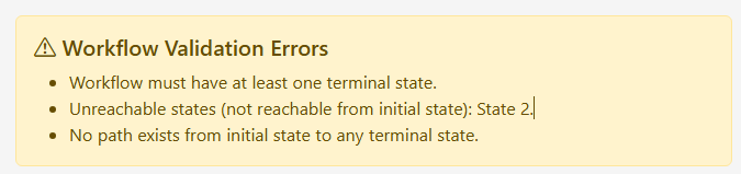 Workflow Validation