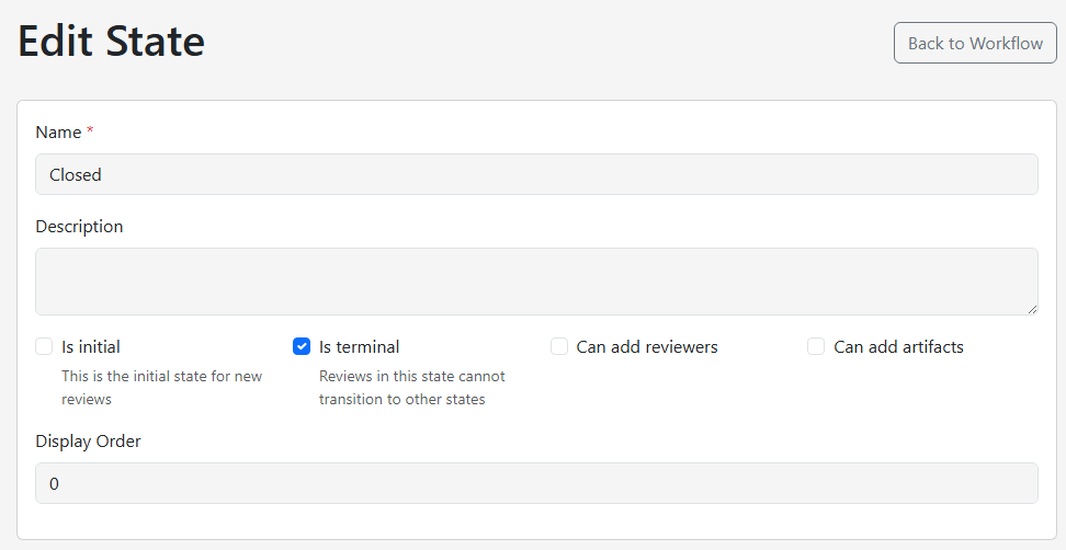 Default Checklists